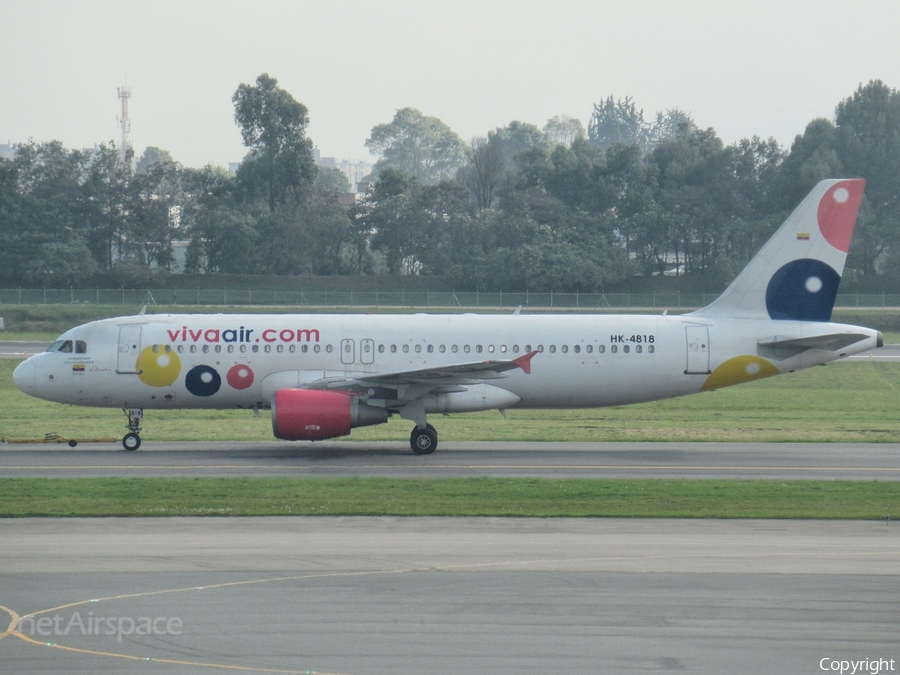 Viva Air Colombia Airbus A320-214 (HK-4818) | Photo 302999