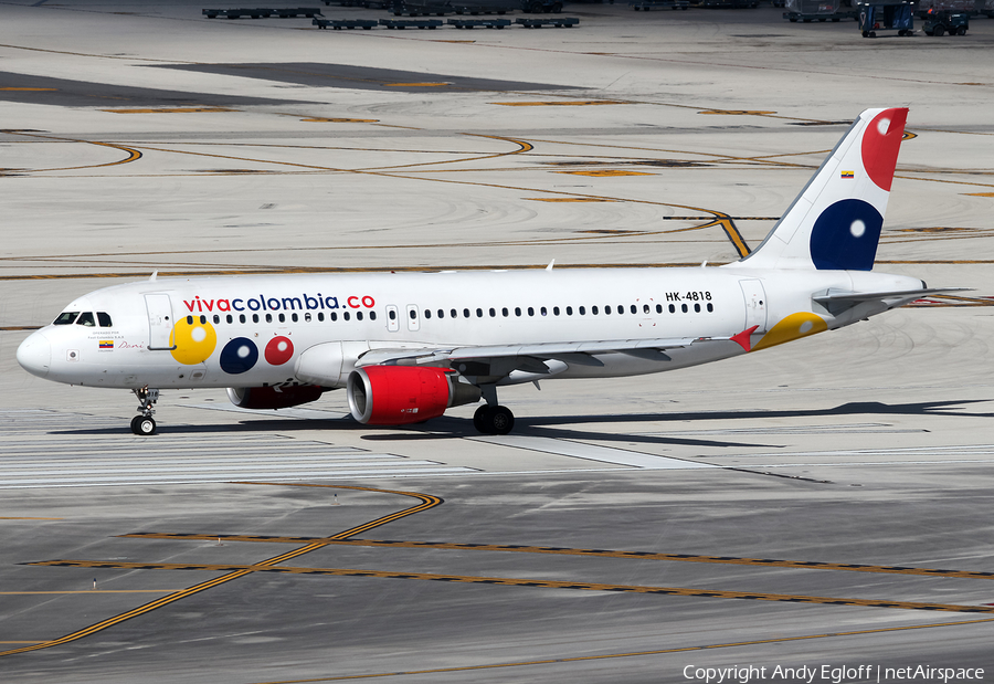 Viva Air Colombia Airbus A320-214 (HK-4818) | Photo 383086