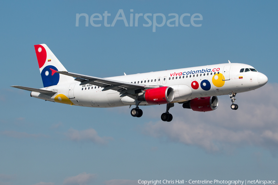 Viva Air Colombia Airbus A320-214 (HK-4861) | Photo 146931