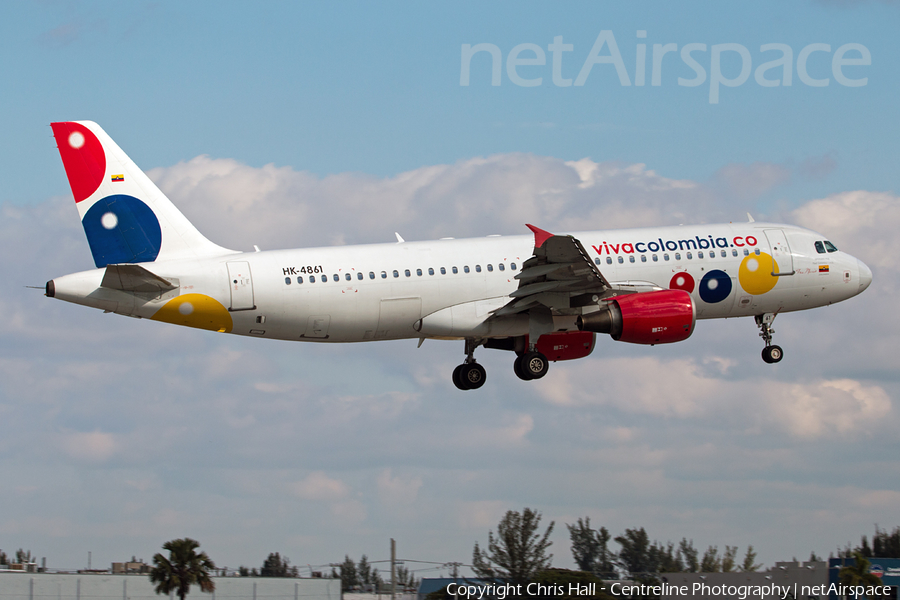 Viva Air Colombia Airbus A320-214 (HK-4861) | Photo 156731
