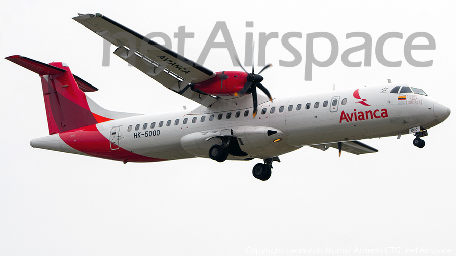 Avianca ATR 72-600 (HK-5000) | Photo 364656