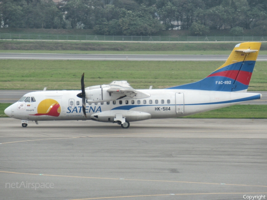 SATENA ATR 42-600 (HK-5114) | Photo 302571