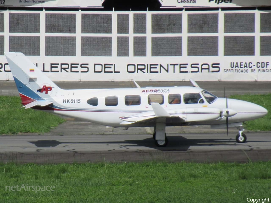 AeroPaca Charter Piper PA-31-350 Navajo Chieftain (HK-5115) | Photo 341596