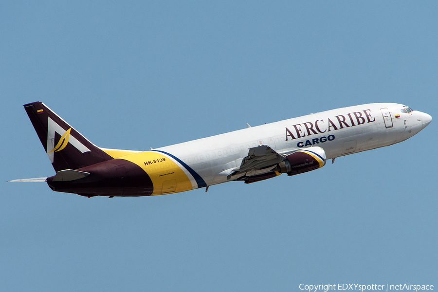 AerCaribe Boeing 737-476(SF) (HK-5139) | Photo 310075