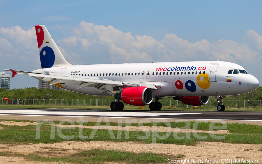 Viva Air Colombia Airbus A320-214 (HK-5202) | Photo 265238