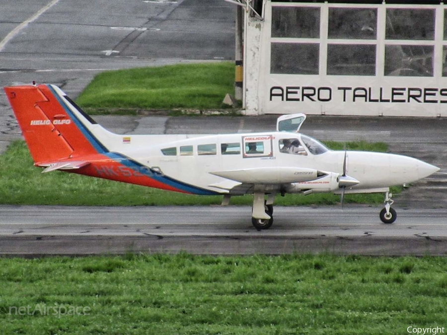 Heligolfo Cessna 402B Businessliner (HK-5233) | Photo 341969