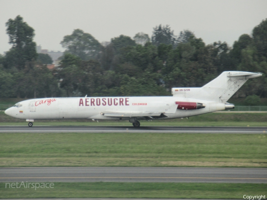 Aerosucre Boeing 727-223F(Adv) (HK-5239) | Photo 302995
