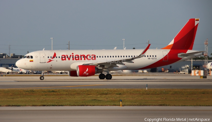 Avianca Airbus A320-214 (HK-5273) | Photo 621018