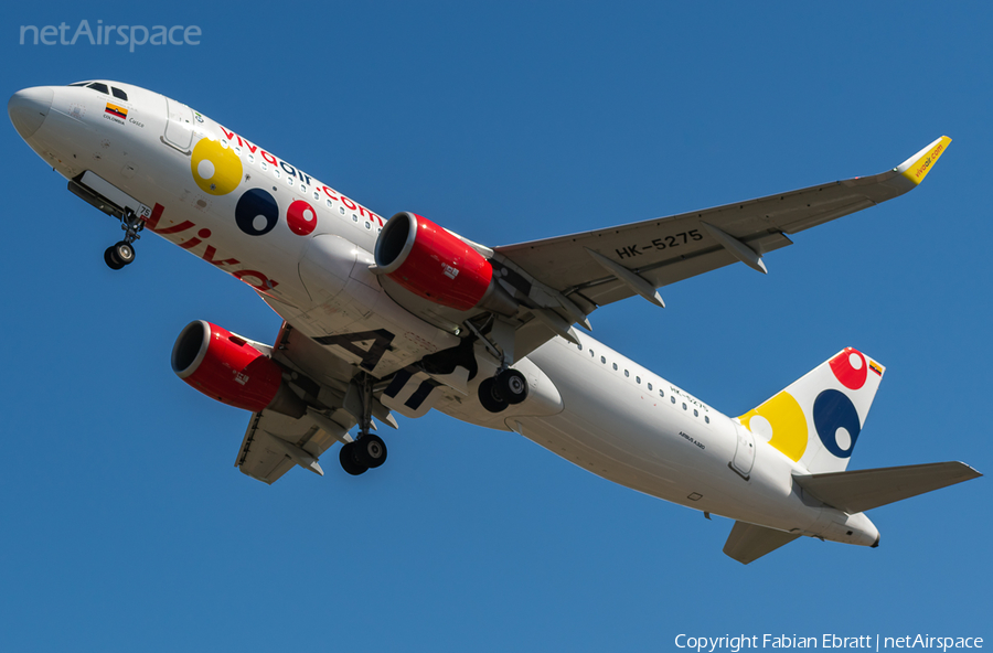 Viva Air Colombia Airbus A320-214 (HK-5275) | Photo 507759