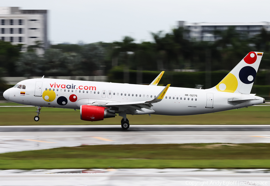 Viva Air Colombia Airbus A320-214 (HK-5275) | Photo 395175