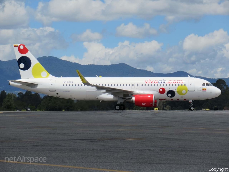 Viva Air Colombia Airbus A320-214 (HK-5278) | Photo 350848