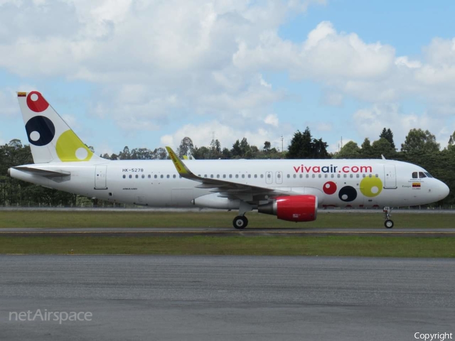 Viva Air Colombia Airbus A320-214 (HK-5278) | Photo 350849