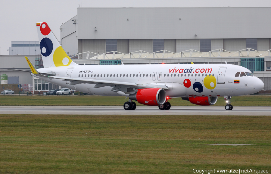 Viva Air Colombia Airbus A320-214 (HK-5278) | Photo 284518