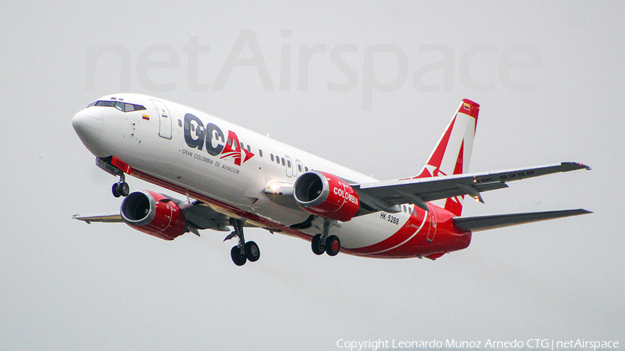 GCA Airlines Boeing 737-48E (HK-5288) | Photo 364547