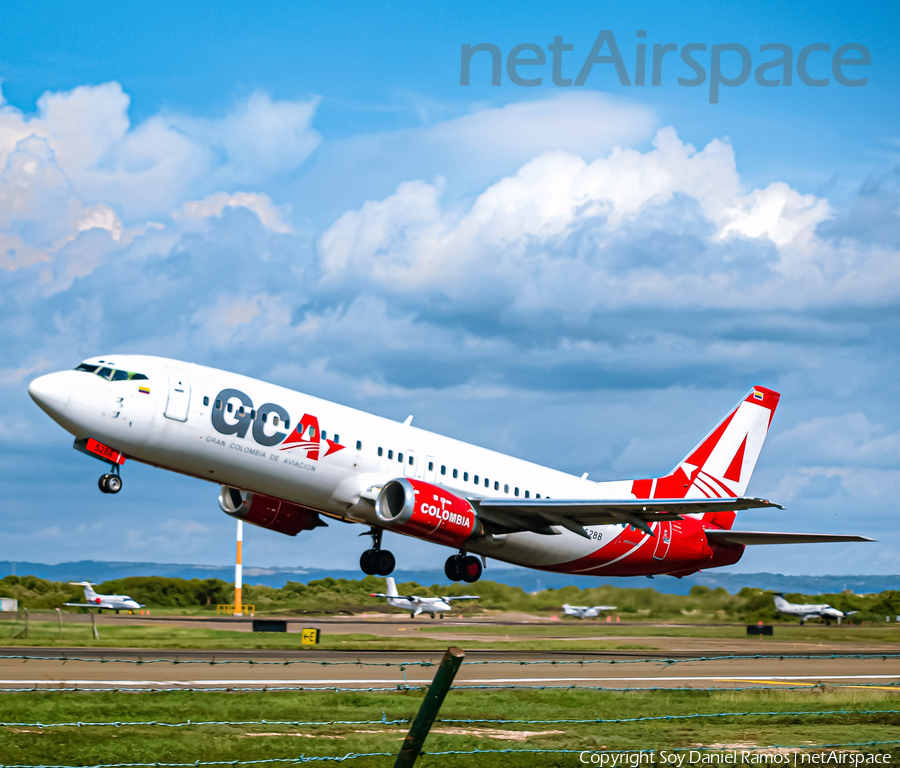 GCA Airlines Boeing 737-48E (HK-5288) | Photo 461726
