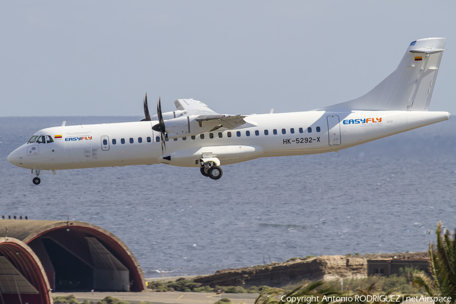 EasyFly ATR 72-600 (HK-5292-X) | Photo 284214