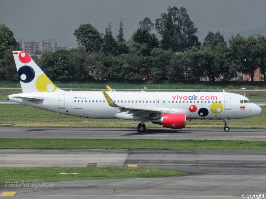 Viva Air Colombia Airbus A320-214 (HK-5305) | Photo 303888
