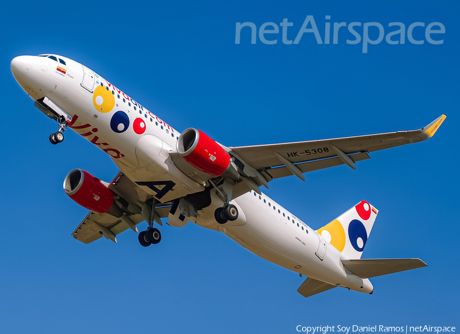 Viva Air Colombia Airbus A320-214 (HK-5308) | Photo 455484