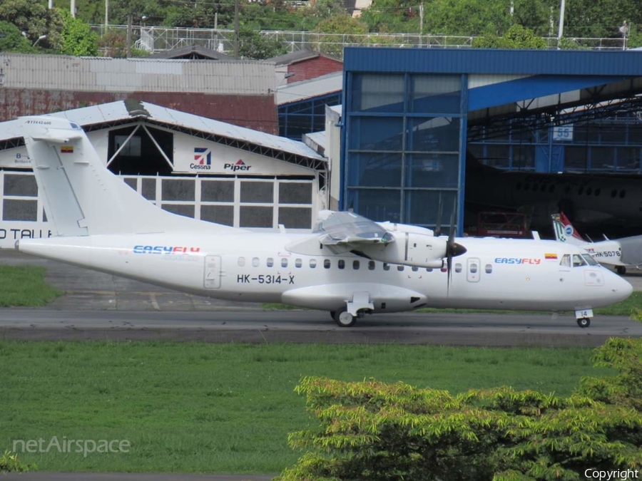 EasyFly ATR 42-600 (HK-5314-X) | Photo 344559