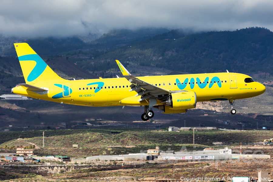 Viva Air Colombia Airbus A320-251N (HK-5360-X) | Photo 414838