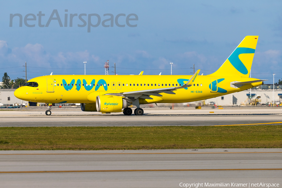 Viva Air Colombia Airbus A320-251N (HK-5366) | Photo 603151