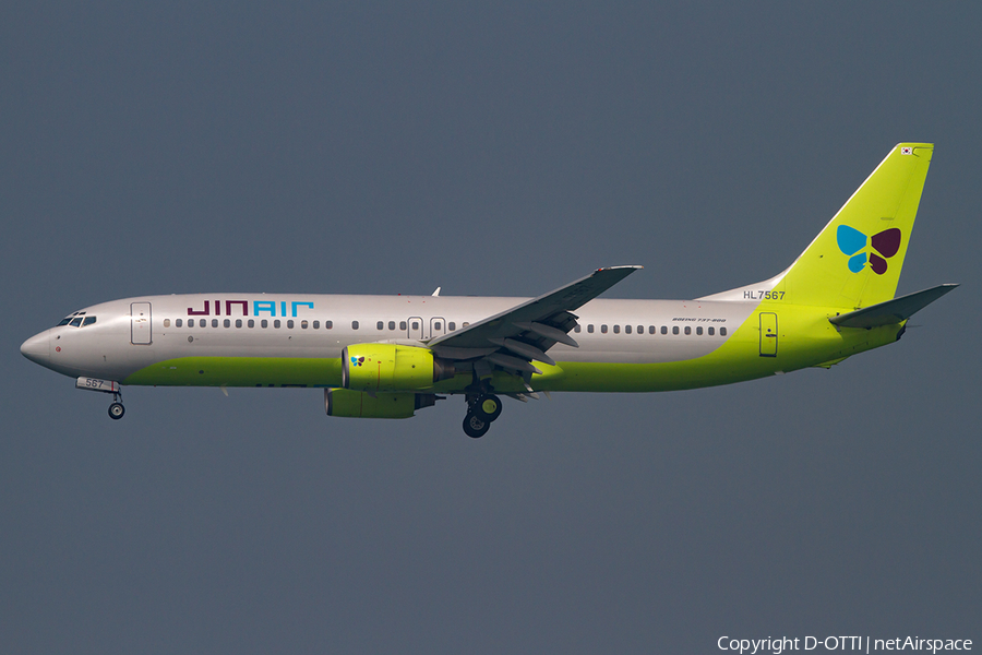 Jin Air Boeing 737-86N (HL7567) | Photo 397369