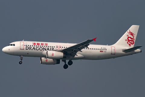 Dragonair Airbus A320-232 (B-HSL) at  Hong Kong - Chek Lap Kok International, Hong Kong