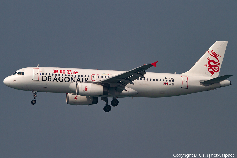 Dragonair Airbus A320-232 (B-HSL) | Photo 397454