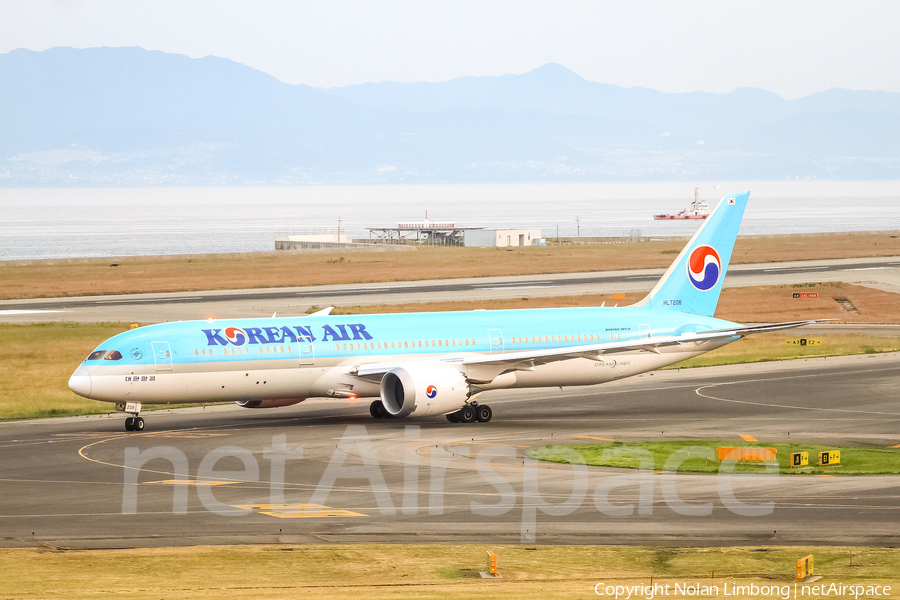 Korean Air Boeing 787-9 Dreamliner (HL7206) | Photo 427594