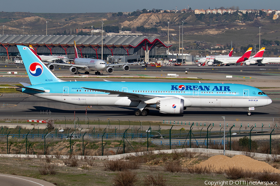 Korean Air Boeing 787-9 Dreamliner (HL7209) | Photo 375039