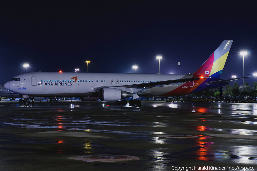 Asiana Airlines Boeing 767-38E (HL7247) | Photo 304579