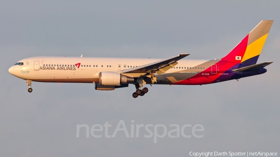 Asiana Airlines Boeing 767-38E(ER) (HL7248) | Photo 205109