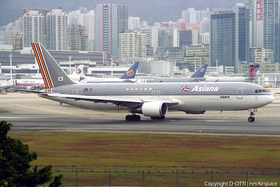 Asiana Airlines Boeing 767-31B(ER) (HL7249) | Photo 289159