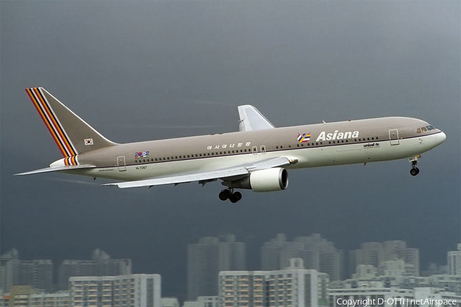 Asiana Airlines Boeing 767-38E(ER) (HL7267) | Photo 292172