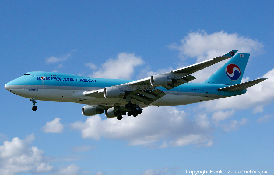 Korean Air Cargo Boeing 747-4B5F (HL7400) | Photo 25507