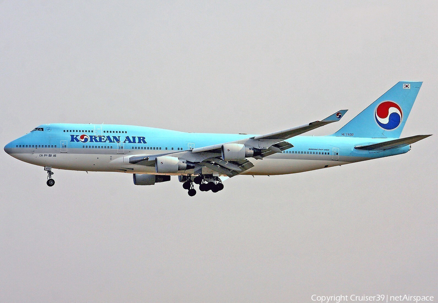 Korean Air Boeing 747-4B5 (HL7402) | Photo 122911