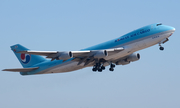 Korean Air Cargo Boeing 747-4B5F (HL7403) at  Dallas/Ft. Worth - International, United States