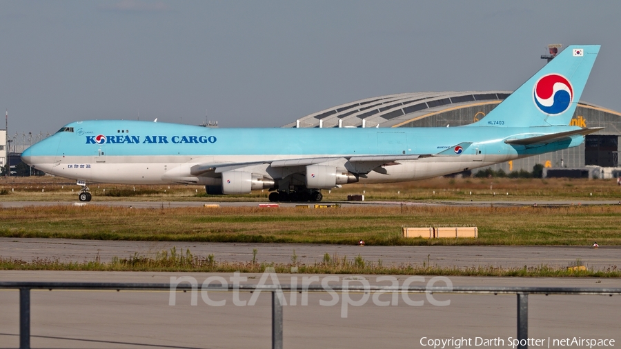Korean Air Cargo Boeing 747-4B5F (HL7403) | Photo 236961