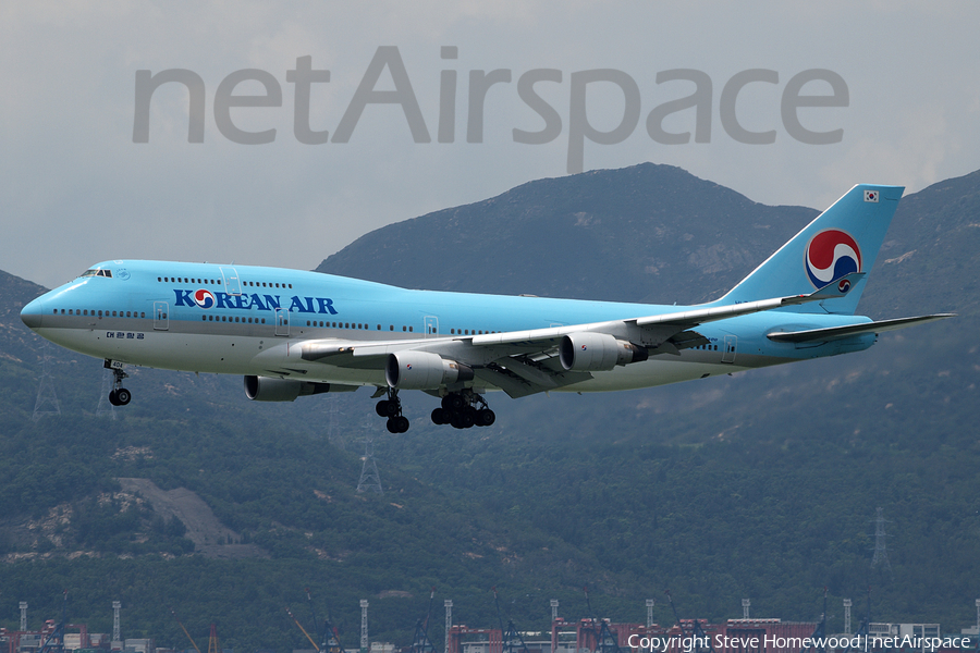 Korean Air Boeing 747-4B5 (HL7404) | Photo 51091