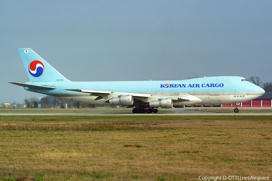 Korean Air Cargo Boeing 747-2B5F (HL7405) | Photo 392763
