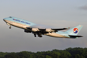 Korean Air Cargo Boeing 747-4B5F (HL7412) at  Singapore - Changi, Singapore