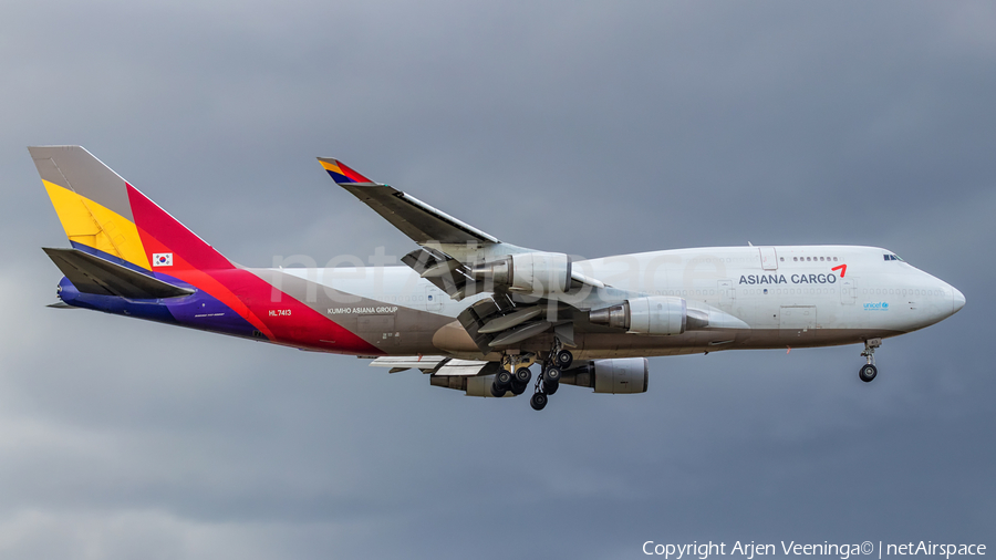 Asiana Cargo Boeing 747-48EF (HL7413) | Photo 507662