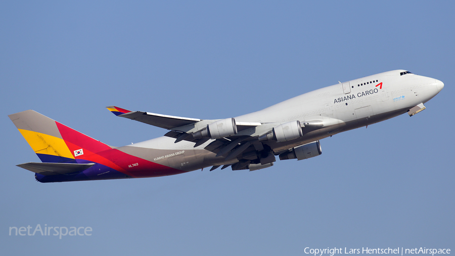 Asiana Cargo Boeing 747-48EF (HL7413) | Photo 200359