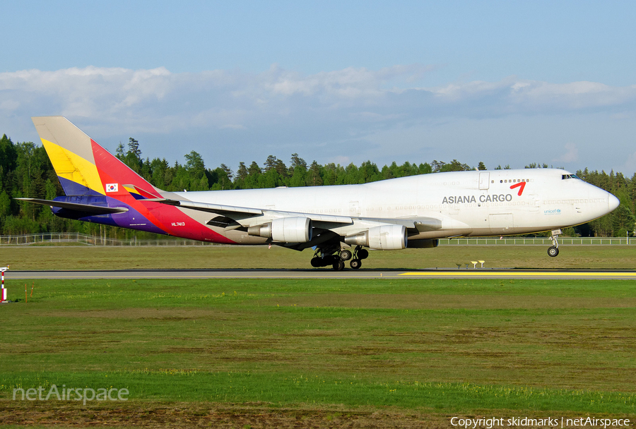 Asiana Cargo Boeing 747-48EF (HL7413) | Photo 47774