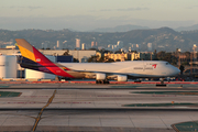 Asiana Airlines Boeing 747-48E(M) (HL7414) at  Los Angeles - International, United States