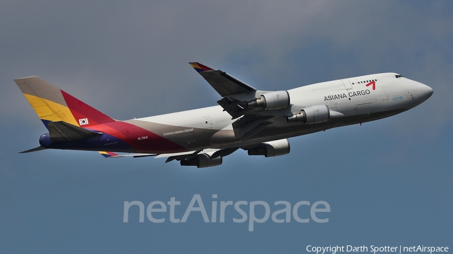 Asiana Cargo Boeing 747-48EM(BDSF) (HL7414) | Photo 219554