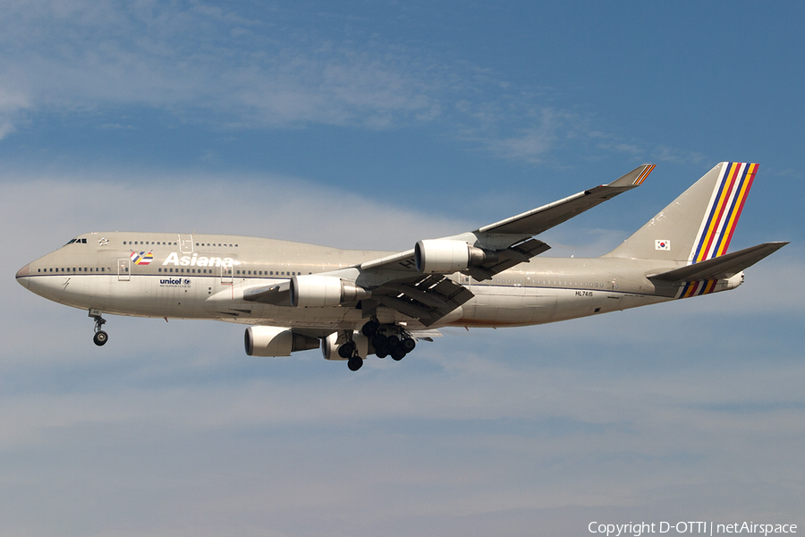 Asiana Airlines Boeing 747-48E(M) (HL7415) | Photo 185102