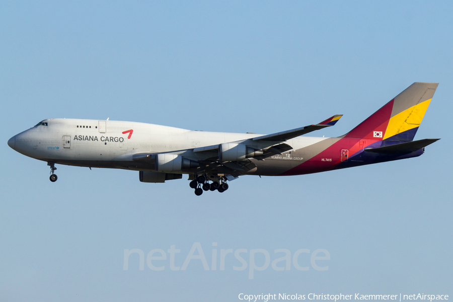 Asiana Cargo Boeing 747-48EM(BDSF) (HL7415) | Photo 158757