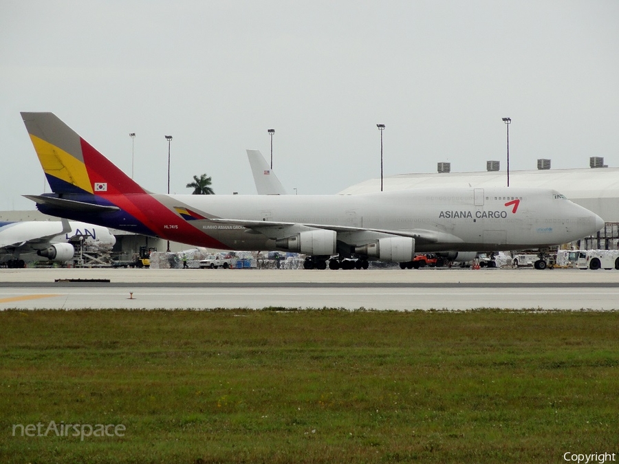 Asiana Cargo Boeing 747-48EM(BDSF) (HL7415) | Photo 34312