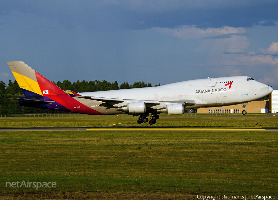 Asiana Cargo Boeing 747-48EM(BDSF) (HL7415) | Photo 52837